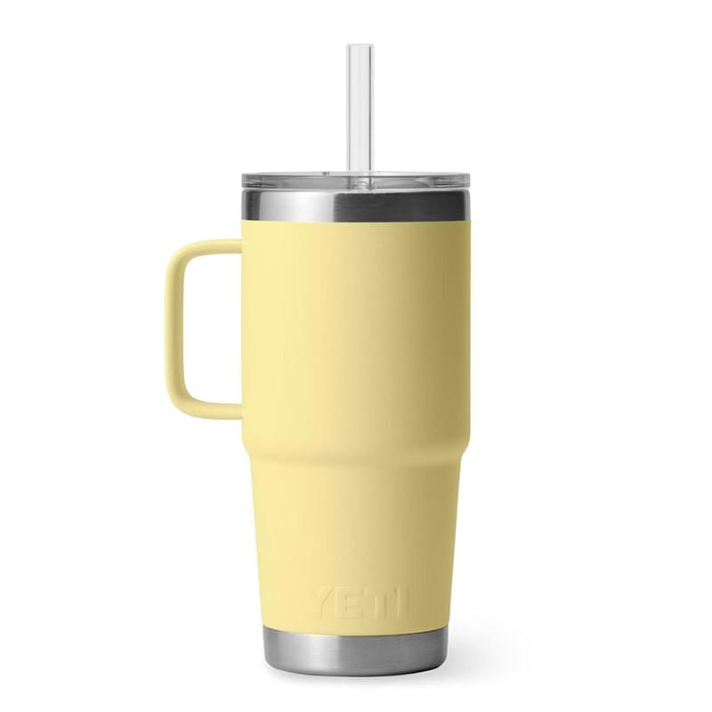 25 Oz YETI® Rambler Stainless Steel Insulated Tumbler w/ Straw Lid