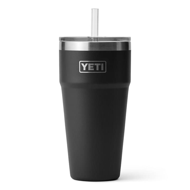 26 Oz YETI® Stainless Steel Insulated Tumbler w/ Straw