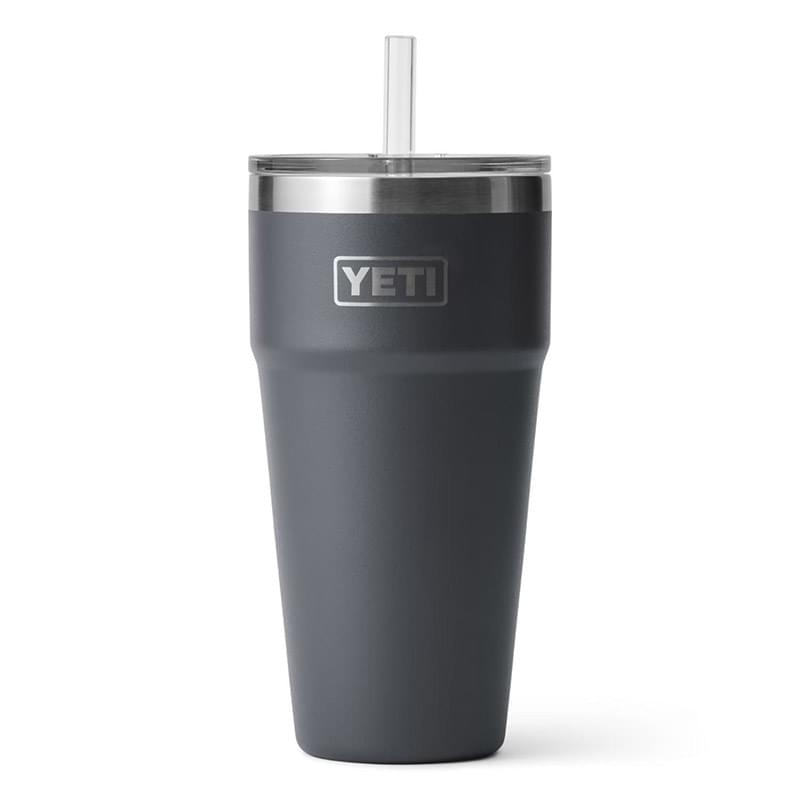 26 Oz YETI® Stainless Steel Insulated Tumbler w/ Straw