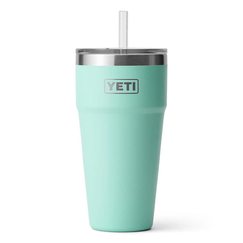 26 Oz YETI® Stainless Steel Insulated Tumbler w/ Straw