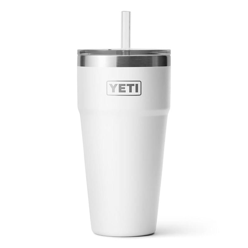 26 Oz YETI® Stainless Steel Insulated Tumbler w/ Straw