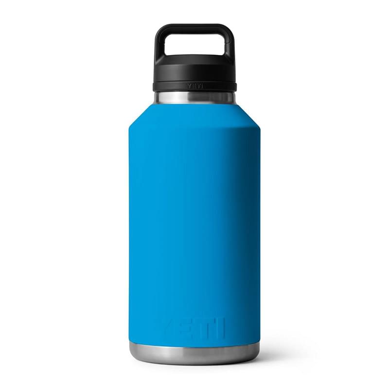 64 Oz YETI® Rambler Stainless Steel Insulated Water Bottle w/ Chug Cap
