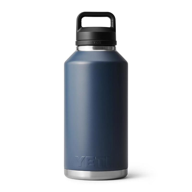 64 Oz YETI® Rambler Stainless Steel Insulated Water Bottle w/ Chug Cap