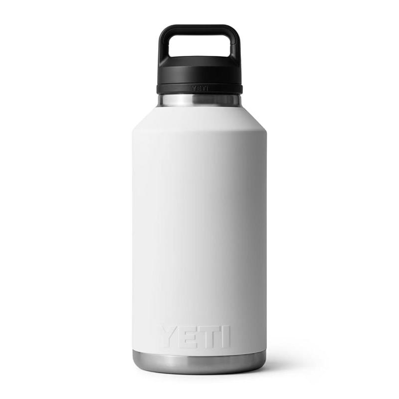 64 Oz YETI® Rambler Stainless Steel Insulated Water Bottle w/ Chug Cap