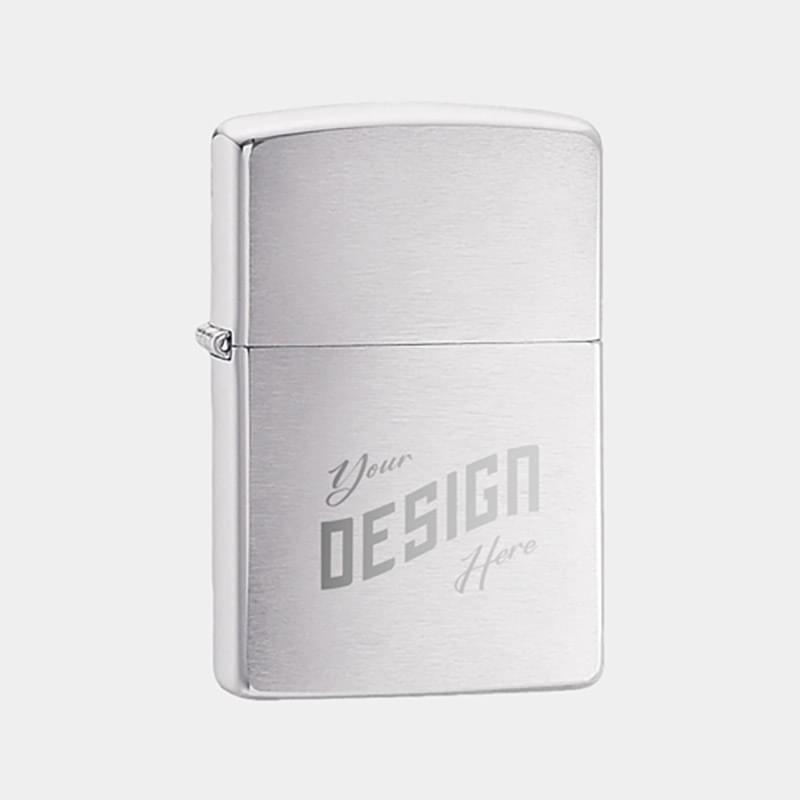 Zippo® USA-Made Windproof Classic Matte Chromes Lighter