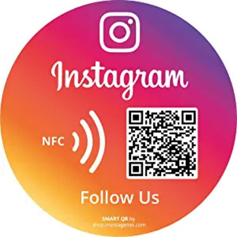 iTAGL Smart NFC Digital Business Epoxy Sticker