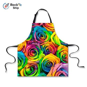 Rock'it 3-Day Sublimation Polyester Aprons w/ Custom Imprint & Pockets