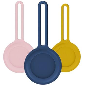 Silicone AirTag Holder w/ Carrying Loop Custom Airtag Keeper