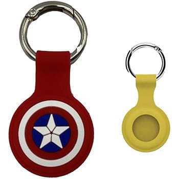 Silicone AirTag Holder w/ Keyring Custom Airtag Keeper