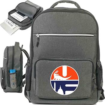Travel High Tech Backpack Sleek Modern Laptop Bag