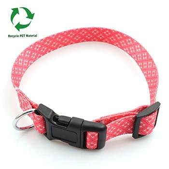 5/8"W x 12"L rPET Eco-friendly Sublimation Pet Collars w/ Buckle Release