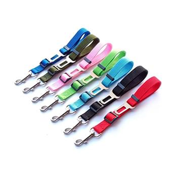 1"W x 24"L Adjustable Pet Safety Polyester Seatbelt Leash