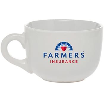 18 oz. Cappuccino Custom Ceramic Mugs