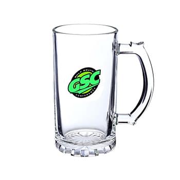 16 oz. Glass Printed Sports Mugs