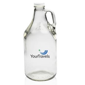 64 oz. Growlers Durable Clear glass