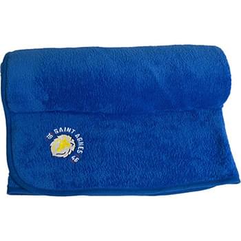 Custom Embroidered 280G Micro Plush Blankets, 50" X 60"