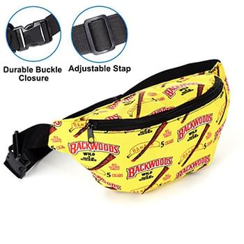 Rock'it 3-Day Fanny Pack Sublimation Full Color Waist Running Sports Bag