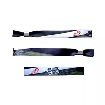 1/2" Sublimated Two-way Aluminum Lock Reusable Event Wristbands