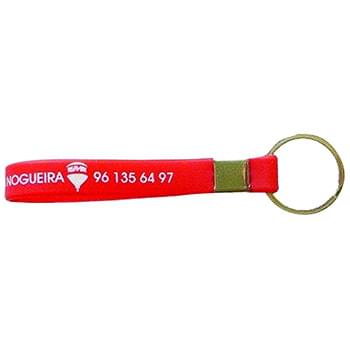 1/2" Silicon Printed Keytag