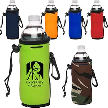 Custom Drawstring Neoprene Water Bottle Insulators