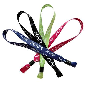 5/8 inch Full color Sublimation Event Wristband