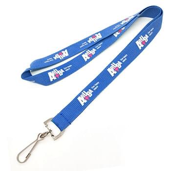5/8" 7 DAYS Delivered Printed Polyester Lanyard (15 mm)