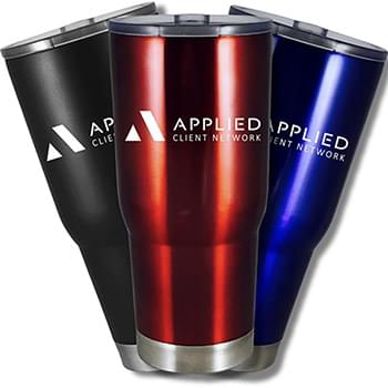 22 oz. Stainless Steel Vacuum Insulated Tumbler W/ Copper Lining & Slider Lid