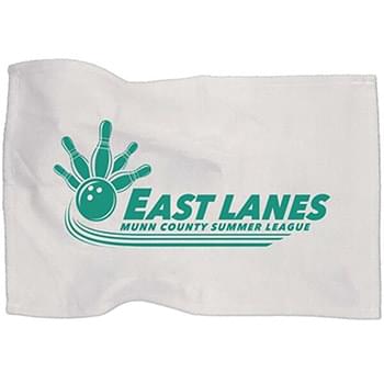 100% Polyester 11" x 18" Microfiber Rally Towel