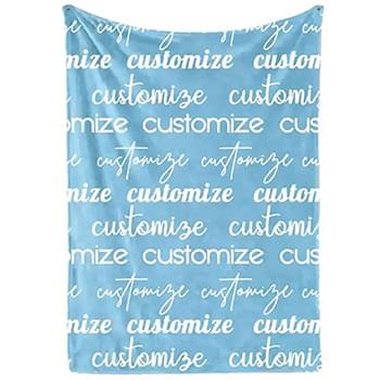 42" x 42" Cotton Feel Swaddle Sublimation Blanket 200 GSM