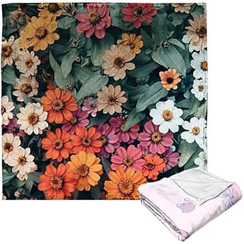 50" x 60" Plush Silk Touch Sublimation Blanket 300 GSM