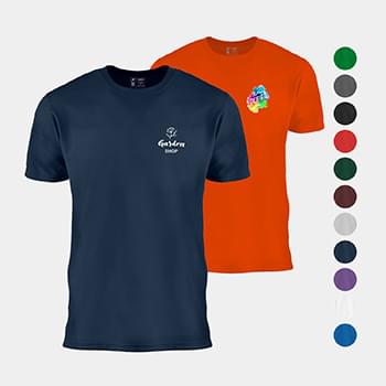 Men’s Performance Crew Neck T-Shirt with Set-In Sleeves