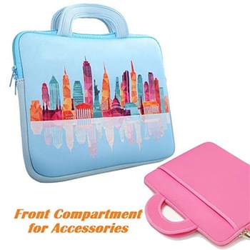 Dye-Sublimation Padded Laptop Sleeves w/ Carrying Handles