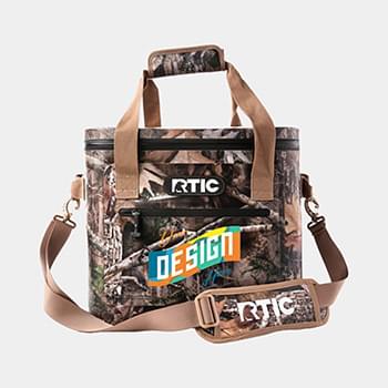 12-Can RTIC® Soft Pack Insulated Kanati Camo Cooler Bag (11" x 11")