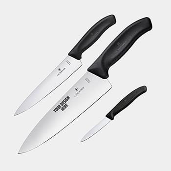 Victorinox® - Swiss Army German Made 3-Piece Chef Knife Set
