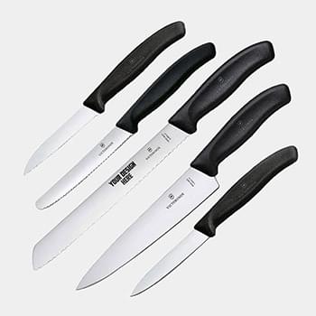 Victorinox® - Swiss Army German Made 5-Piece Kitchen Knife Set