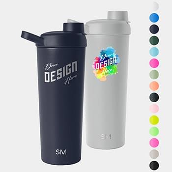 24 oz Simple Modern® Stainless Steel Insulated Rally Protein Shaker